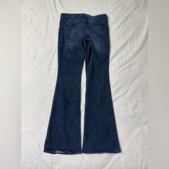 Gap Baby Boot Jeans Womens 6 Blue Stretch Dark Wash Denim 28x31 - Picture 7 of 9